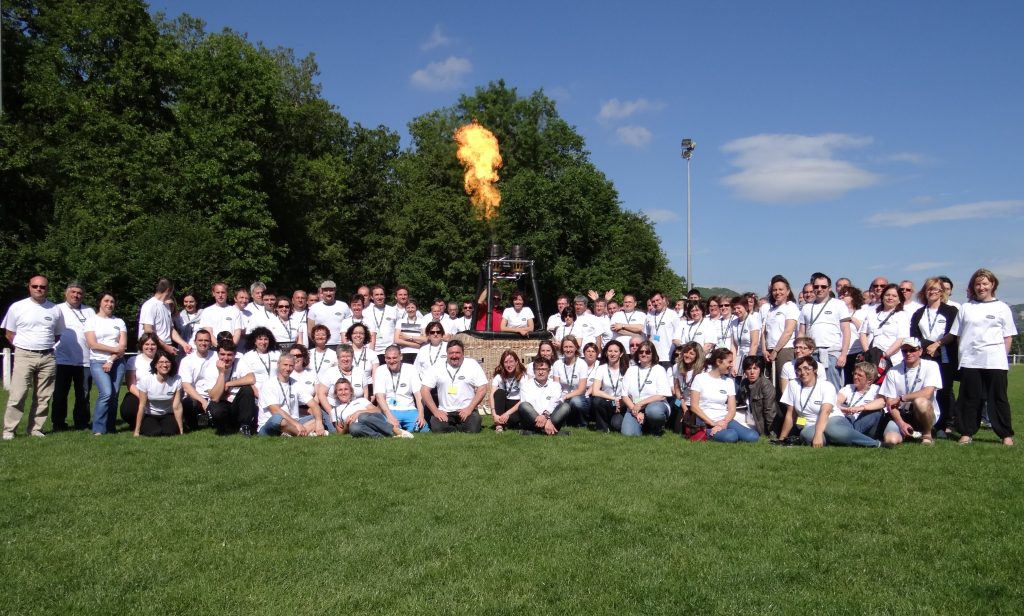 Teambuilding Montgolfière de l'entreprise Roquefort Société