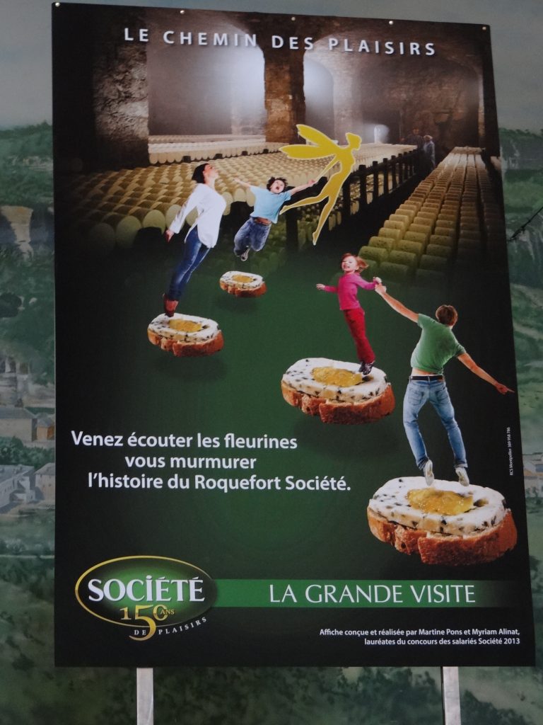 Affiche anniversaire de Roquefort société